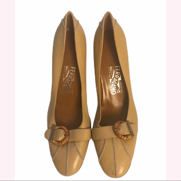 Salvatore Ferragamo Shoes - NWOT Salvatore Ferragamo Kitten Heel Pumps